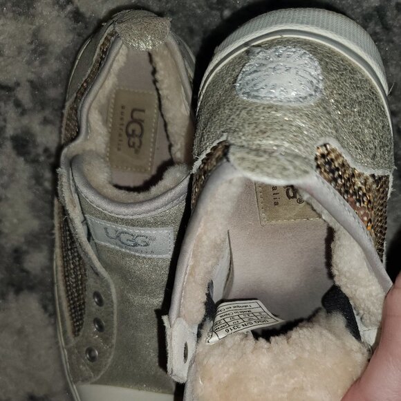 UGG Australia Womens Laela Sparkle Gold Sequin - Picture 11 of 13